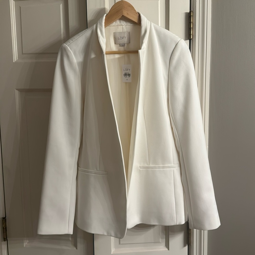 NWOT LOFT Off-White Blazer
